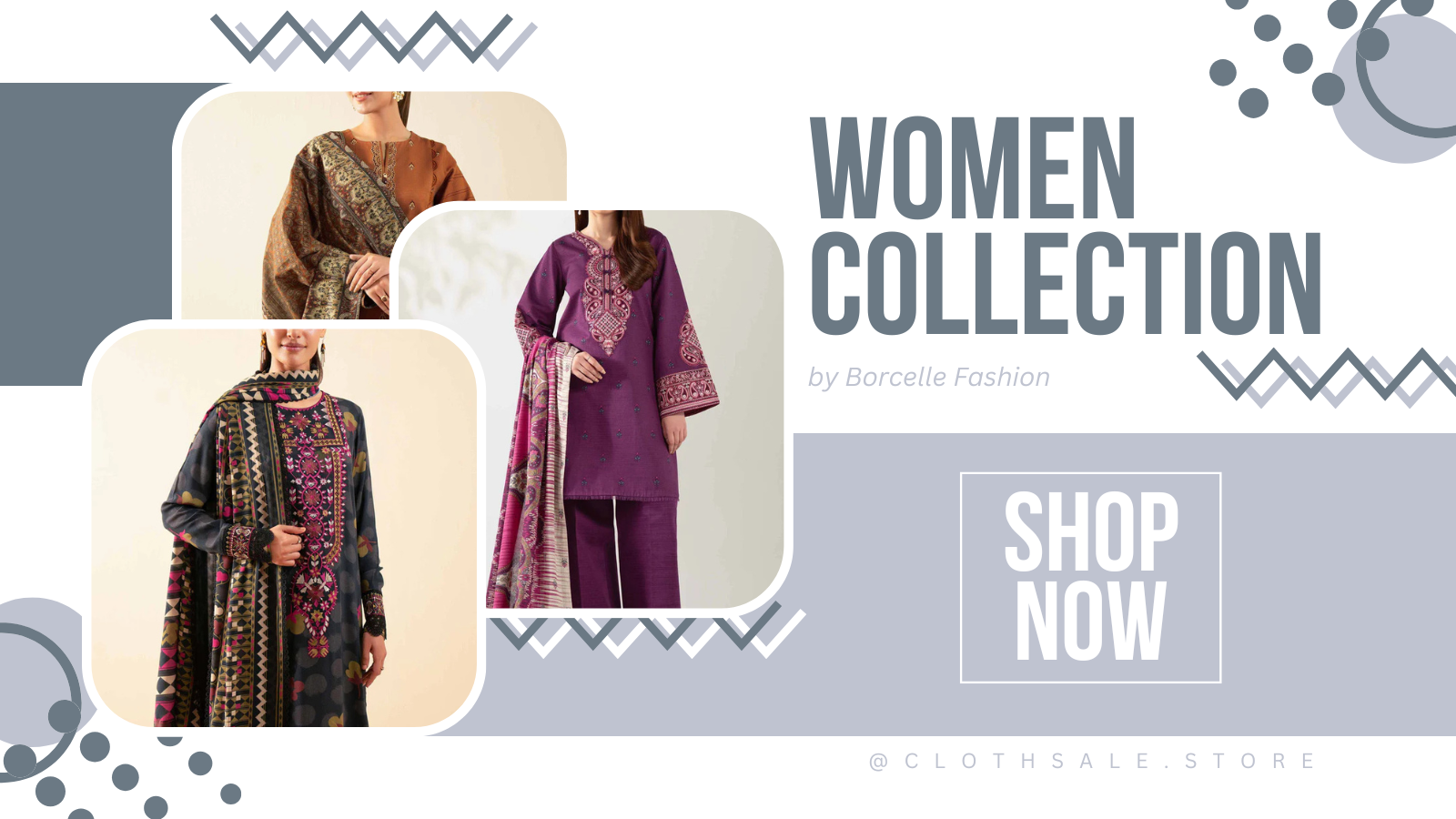 Gray Yellow Simple Women Collection Fashion Women Twitter Post (1)